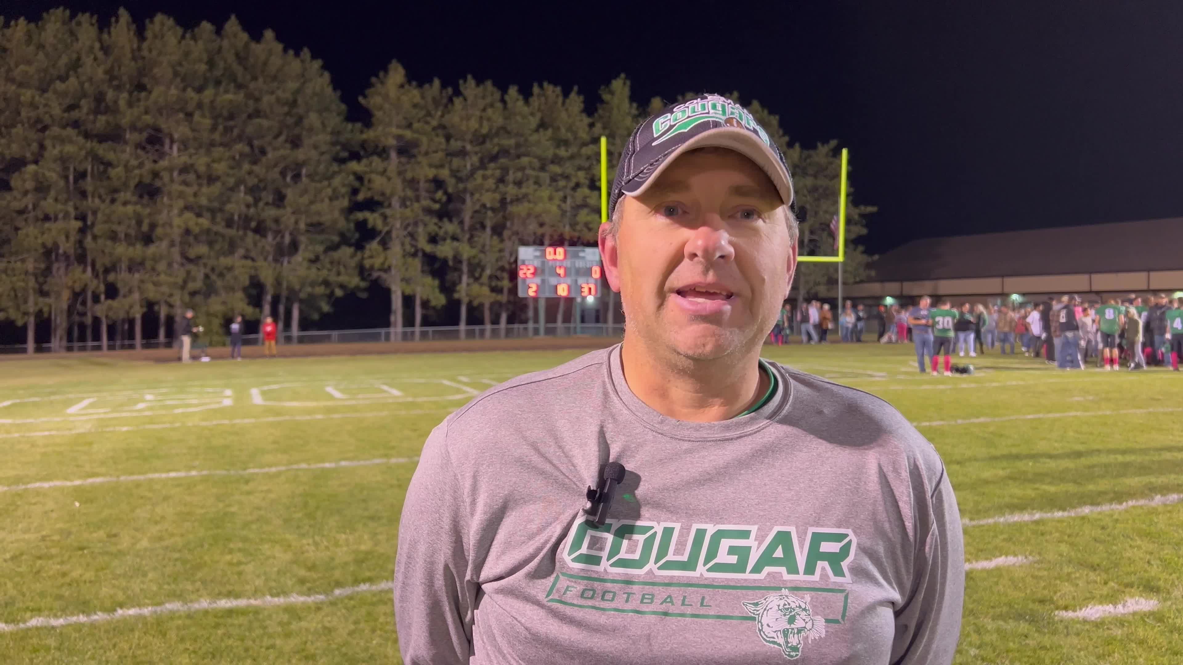Postgame interview Coleman Head Coach Jeff Peshtigo Times